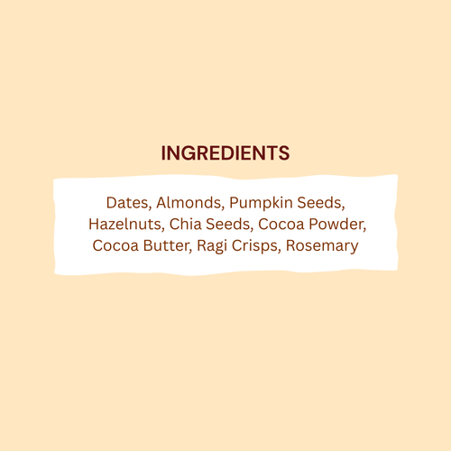 Hazelnut Cocoa - Healthy Snack Bar (Pack of 5)